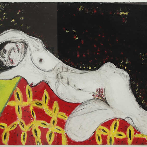 Red and Green Nude by Ralph Greene, Image 1.