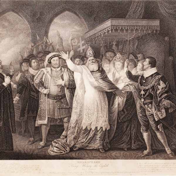 Dramatic Works of Shakespeare - King Henry the Eighth by John Boydell, Image 1.