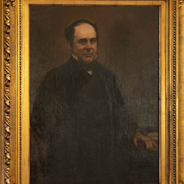 Portrait of Charles Albert Read by James Harvey Young, Image 1.