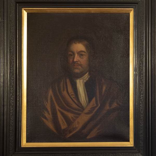 Portrait of Governor Simon Bradstreet by Joseph Rodefer DeCamp, Image 2.