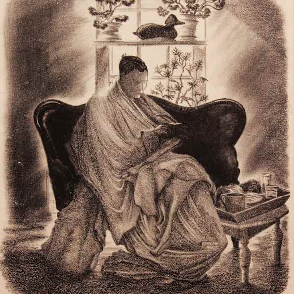 Autumn Breakfast by Prentiss Taylor, Image 1.