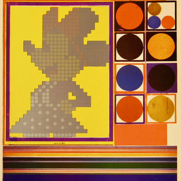 General Dynamic F.U.N. Inside Down Under...What are the building blocks of structuralism? by Eduardo Paolozzi, Image 1.
