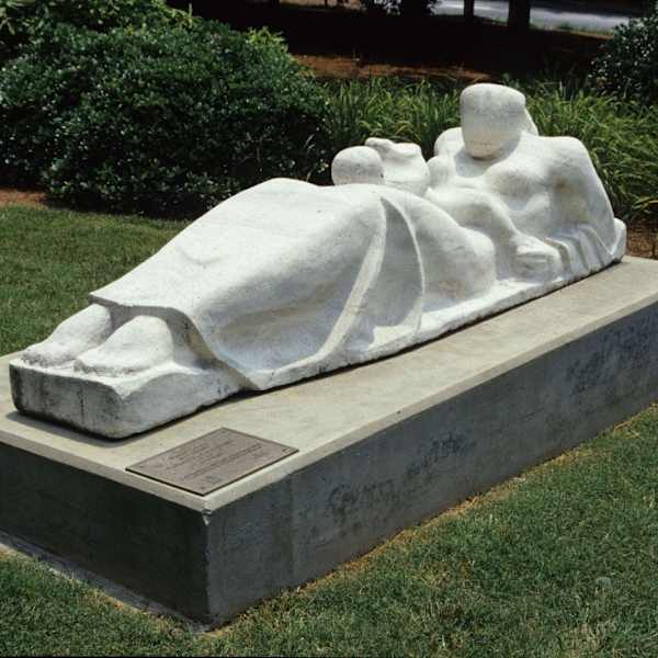 Reclining Madonna and Child by Steffen Thomas, Image 1.