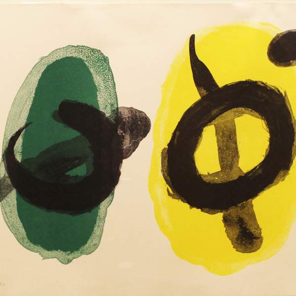 Jaune et Vert by Joan Miró, Image 1.