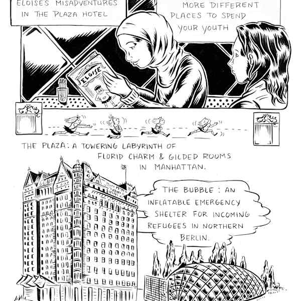 Drawn to Berlin, Page 1-7 by Ali Fitzgerald, Image 7.