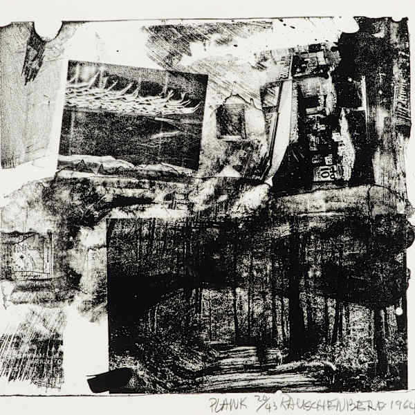 Plank by Robert Rauschenberg, Image 1.