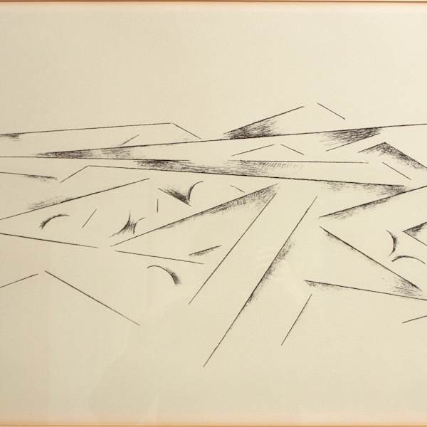 Llano Quemado I from The Taos Series by Andrew Dasburg, Image 1.