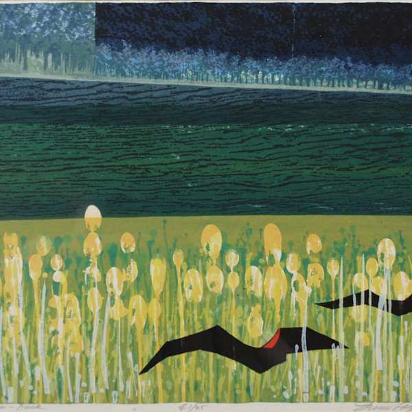 Black Birds on the Plain by J. Lagores, Image 1.