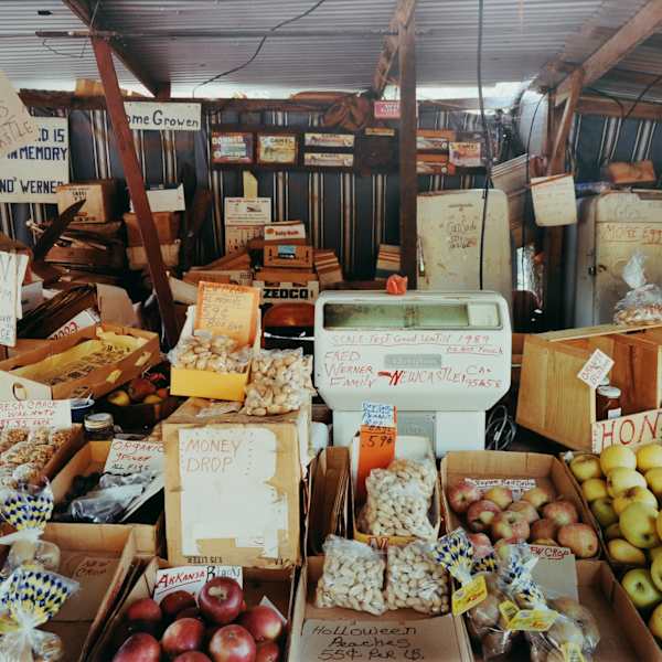 Fruitstand, Newcastle, California by Stephen Johnson, Image 1.