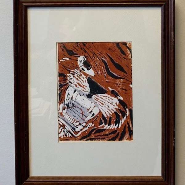 Eye of the Tiger (Art at Work) by Alfred Stewart, Image 1.