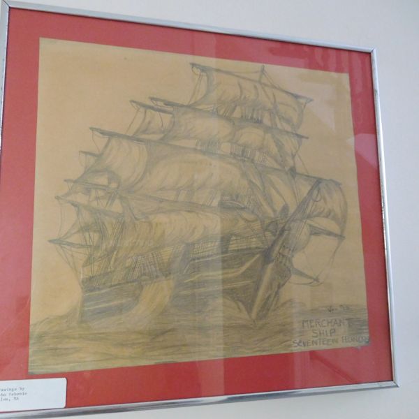 Merchant Ship Seventeen Hundred by John Febonio, Image 1.