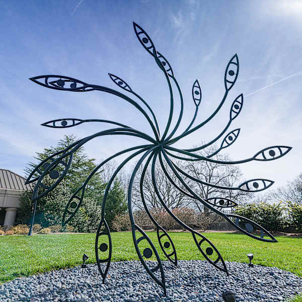 Walking See Flower by James Surls, Image 1.