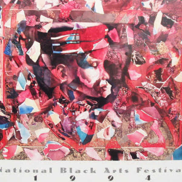 NBAF 1994 Poster by Natl Black Arts Fest., Image 1.