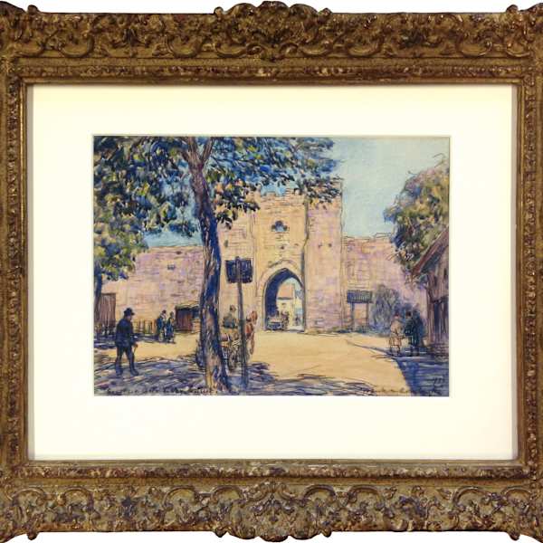 Southern Gate, Visby, Gotland by Frank Armington (1876 - 1941), Image 3.
