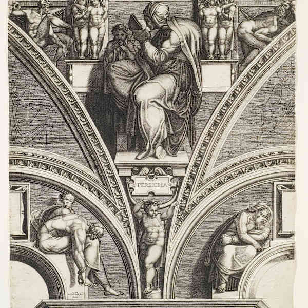 The Persian Sibyl by Giorgio Ghisi, Image 1.