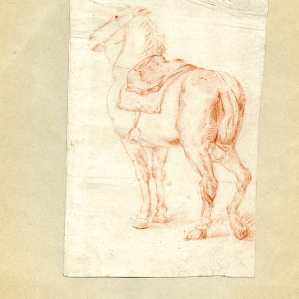 Study of a Horse by Adam Frans Van der Meulen, Image 1.