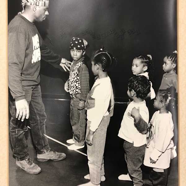 Untitled (b/w photo of children) by Unknown Unknown, Image 1.