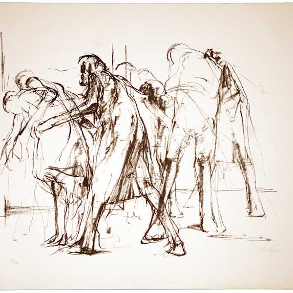 Figure Group by Michael Mazur, Image 1.