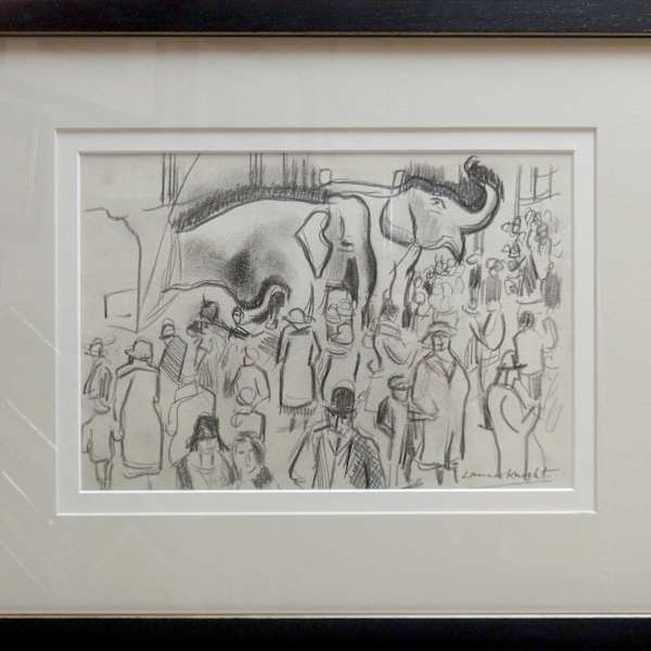 Circus Scene II by Dame Laura Knight DBE, RA RWS (1877 – 1970), Image 4.
