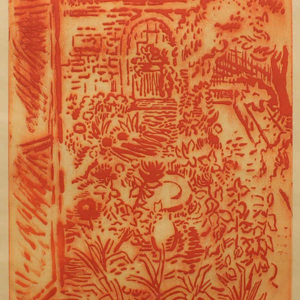 Garden in August by Karl Schrag, Image 1.