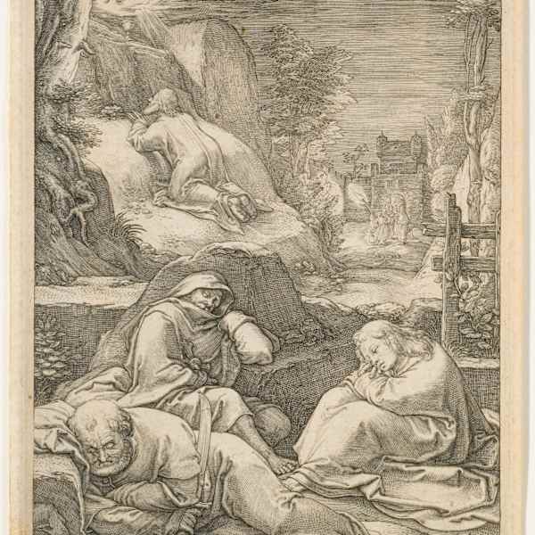 The Agony in the Garden by Hendrick Goltzius, Image 1.