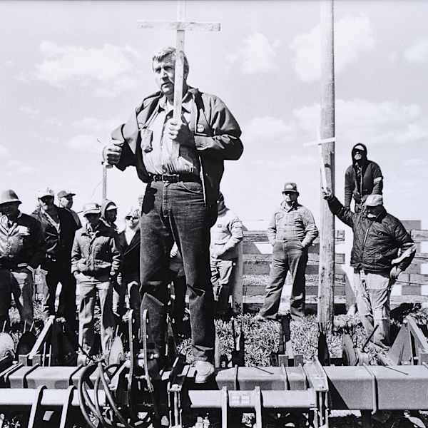 Farm Equipment Sale of Elvin Johnson, Story City, Iowa by Bill Gillette, Image 1.