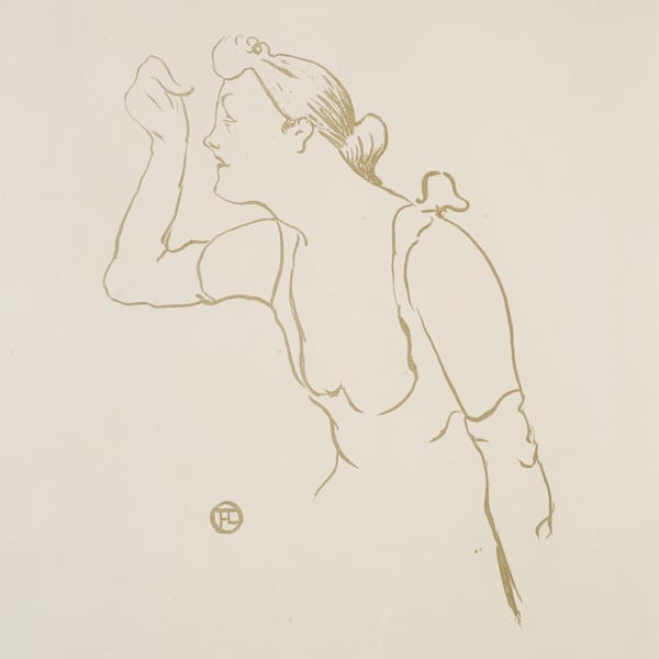 Paula Brebion by Henri de Toulouse-Lautrec, Image 1.