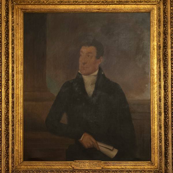 Portrait of the Marquis de Lafayette by Charles Osgood, Image 1.
