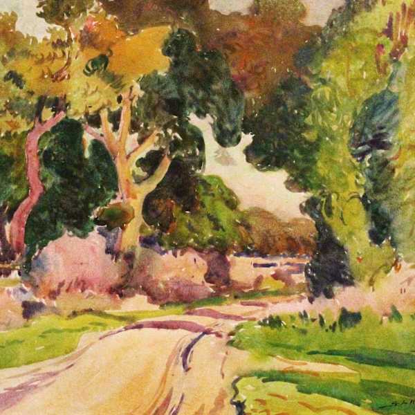 Country Road by George Loftus Noyes, Image 1.