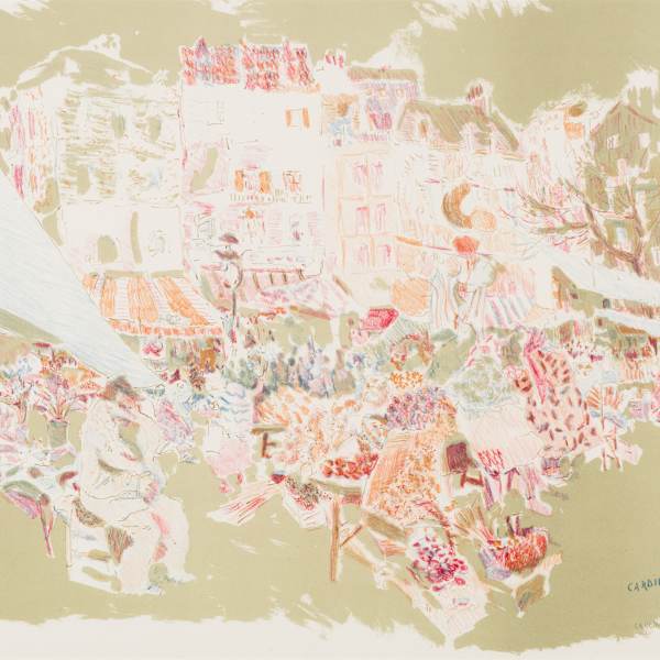 Marche, Rue de Seine by Annie Cardin, Image 1.