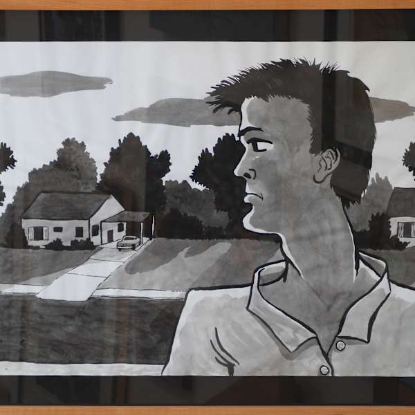 The Girl in the Yellow House by Craig Webb, Image 1.