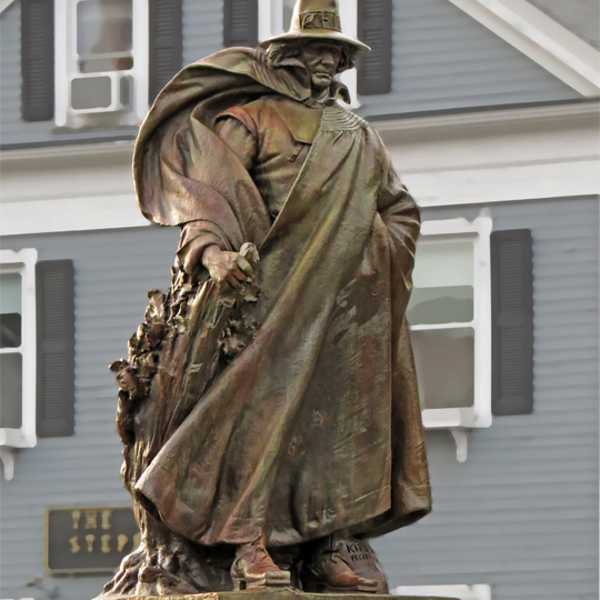 Roger Conant Statue by Henry H. Kitson Gorham Manufacturing Company, Image 1.