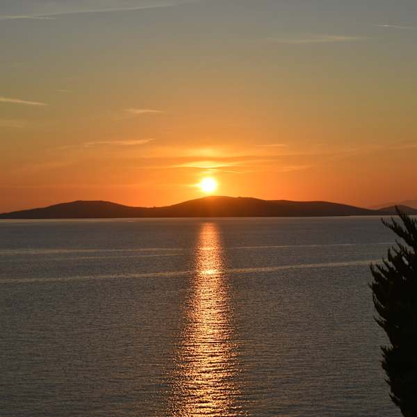 Mykonos Sunset by Diane L. Onak, Rn, Image 1.