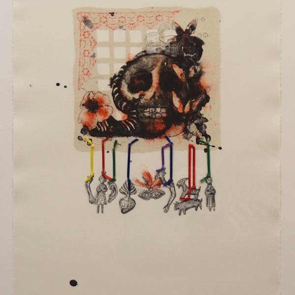 Calavera con Milagro by Rebecca Schnelker, Image 1.