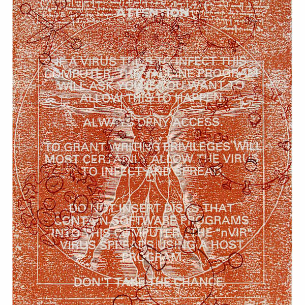 Viral Warning by Robert Sherer, Image 1.