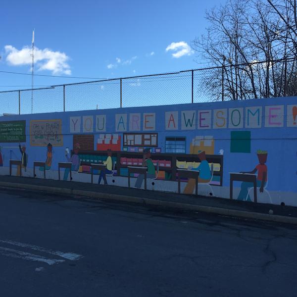 Educators Appreciation Mural by Anna Dugan, Image 2.