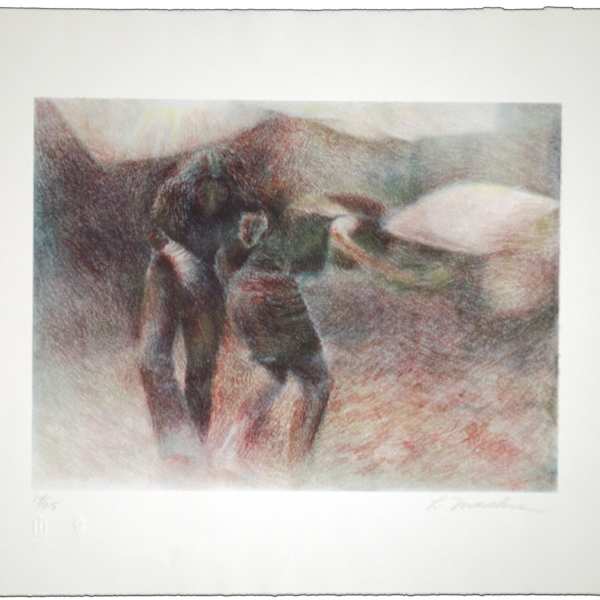 Pillow Fight by Lisa Mackie, Image 1.