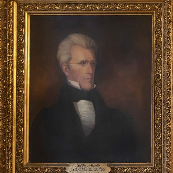 Portrait of Andrew Jackson by Major Ralph Eleaser Whiteside Earle, Image 1.