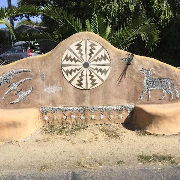 Untitled (Ohlone/Coyote Bench) by Unknown, Fran Segal, Image 1.