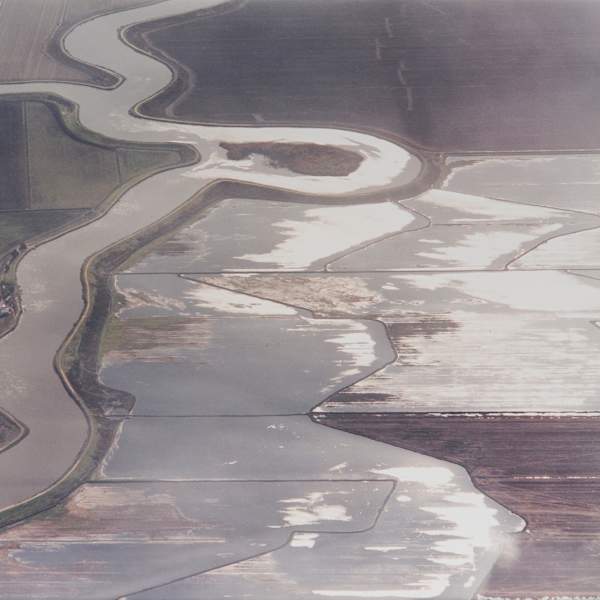 Flooded Fields and River, San Joaquín Delta, California by Stephen Johnson, Image 1.