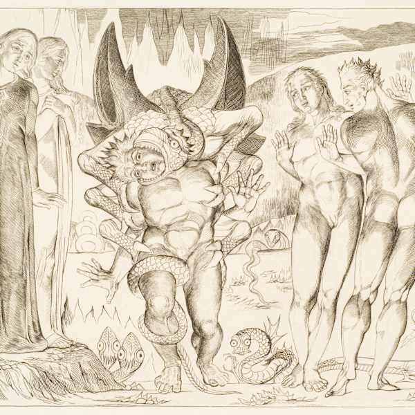 Divine Comedy by William Blake, Image 1.