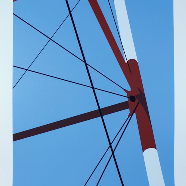 Watertower I by Allan D'Arcangelo, Image 1.