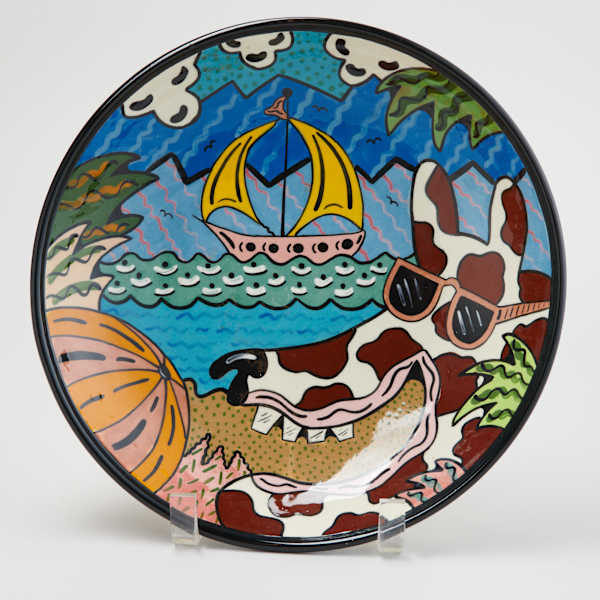 A Dog's Life Bowl by Judith Strong and Sal Guastella, Image 1.