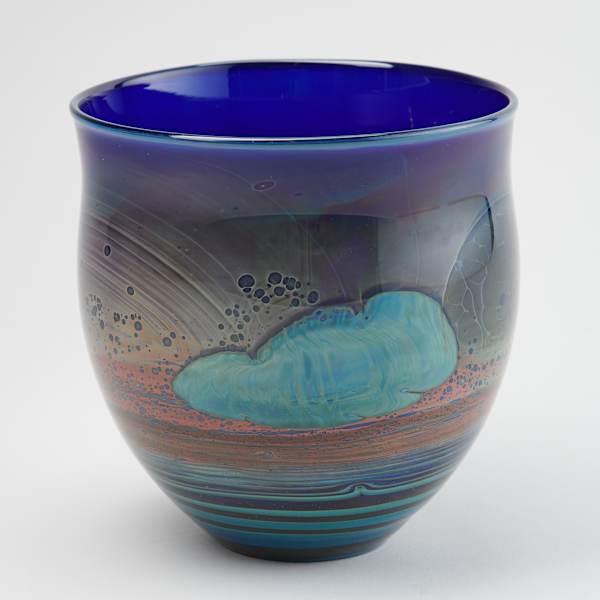 Vase with Landscape by John Lewis, Image 2.