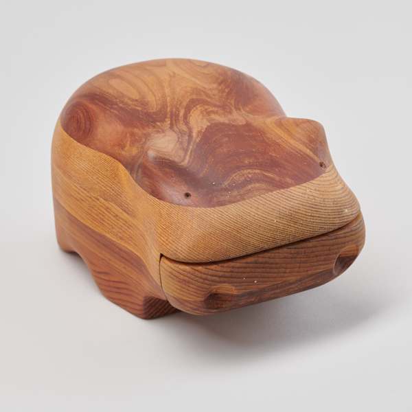 Hippo Box with Drawer in Mouth by Deborah Bump, Image 2.