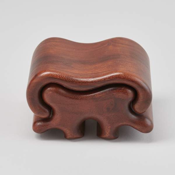 One-Drawer Box with Lid by Fred and Marilyn Buss, Image 2.