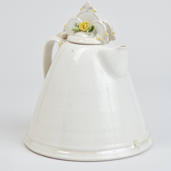 Coffee Pot with Lid and Filter Cone by Jan Axel, Image 2.