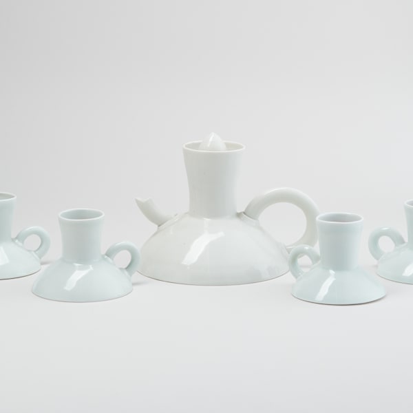Tea Set with Four Cups by Harris Deller, Image 4.