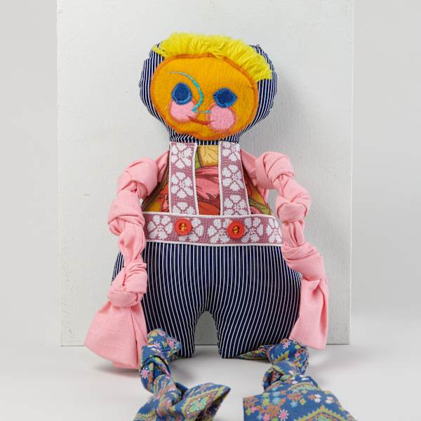 "Knotty Baby" Doll by Lisa Drumm, Image 3.