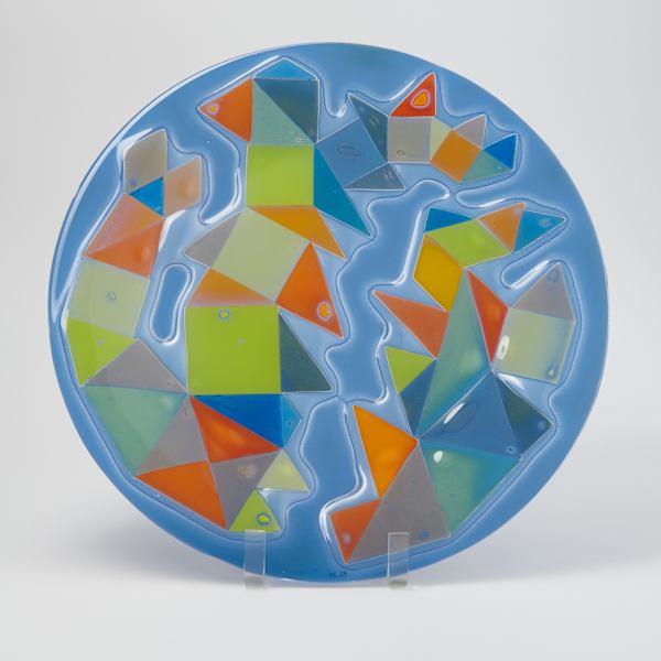 Multicolor Platter by Michael Higgins, Image 3.